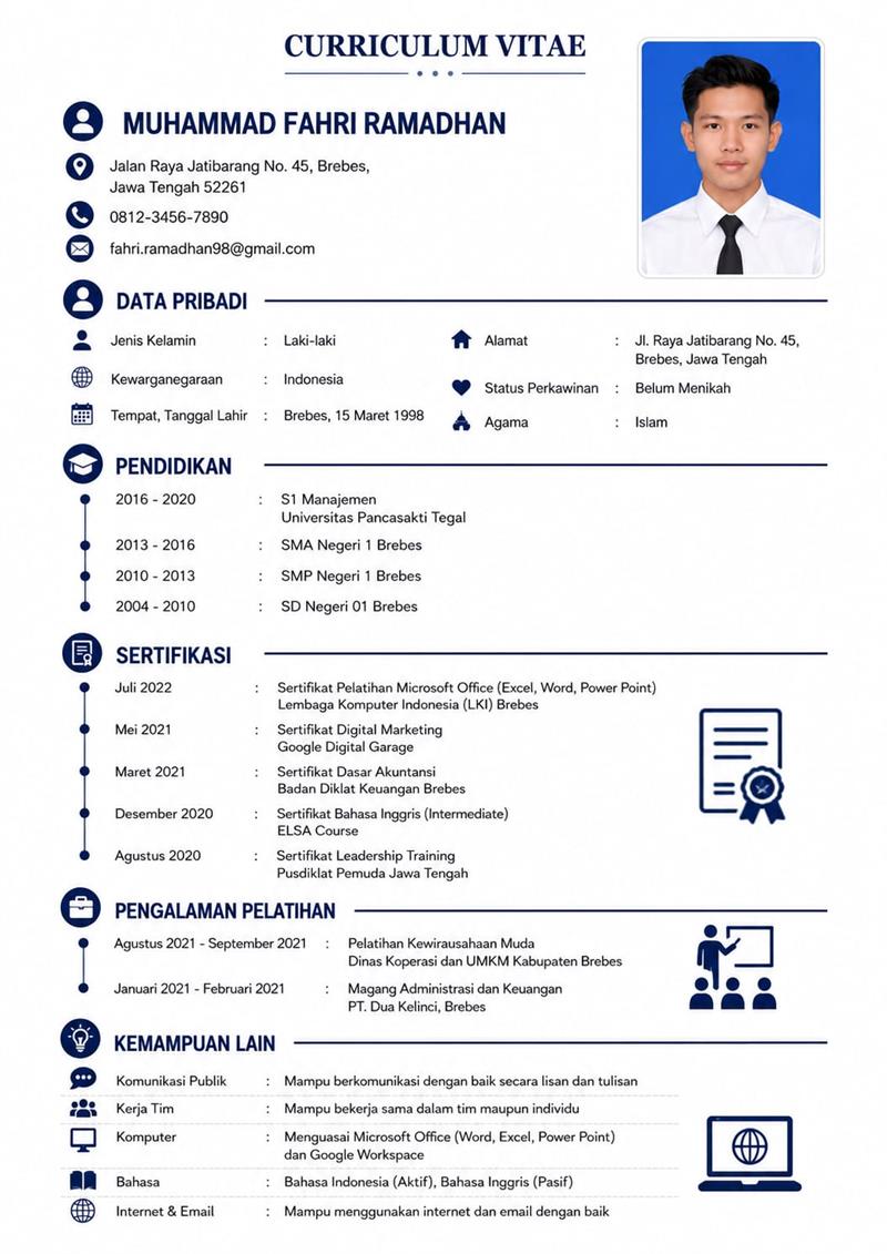 Hasil CV 15